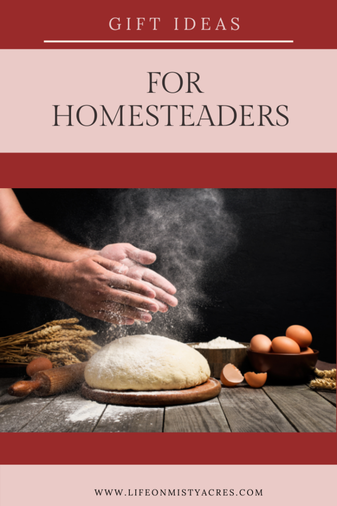 Gift Ideas for Homesteaders Pin- Kitchen ideas