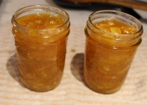 jars of orange marmalade