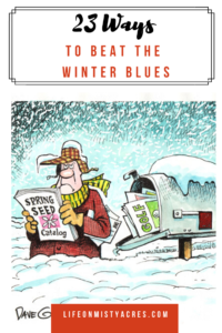 Share 23 Ways to Beat the Winter Blues on Pinterest