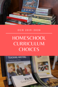 Pin 2019-2020 Curriculum Choices