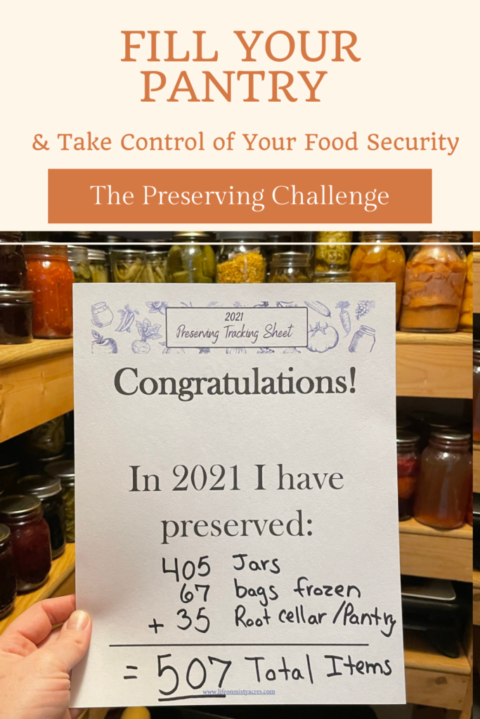 Fill Your Pantry this year with the Preserving Challenge