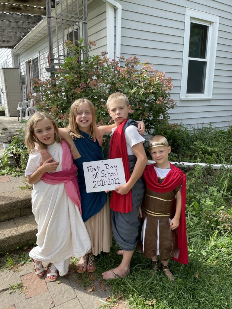 Homeschool kickoff for Rome to Reformation
