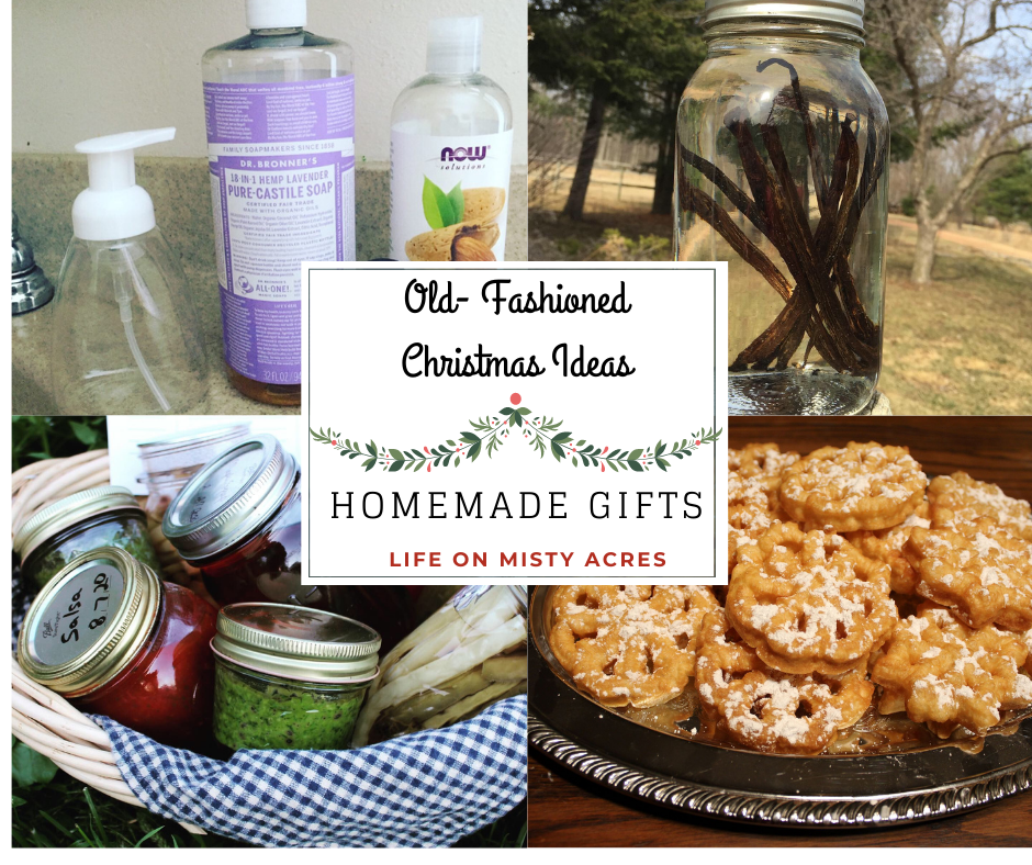 Old fashioned Christmas Homemade Gifts